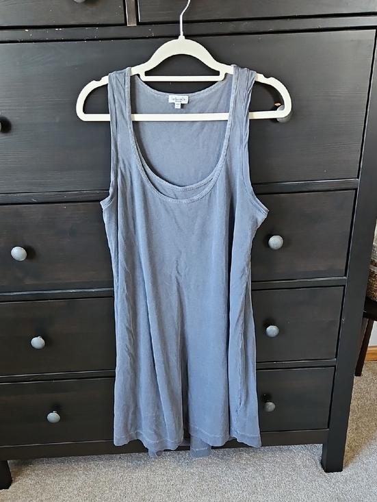 Splendid Dresses & Skirts - Splendid Slate Blue Sleeveless Midi Dress